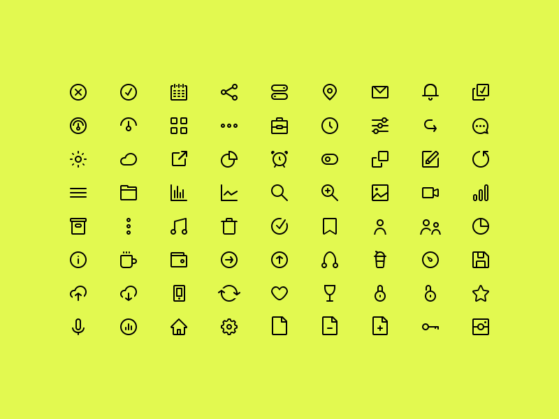72 Icons