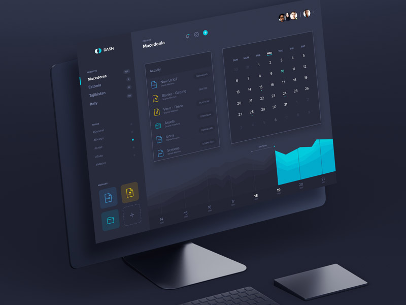 Dash - Dashboard UI Kit