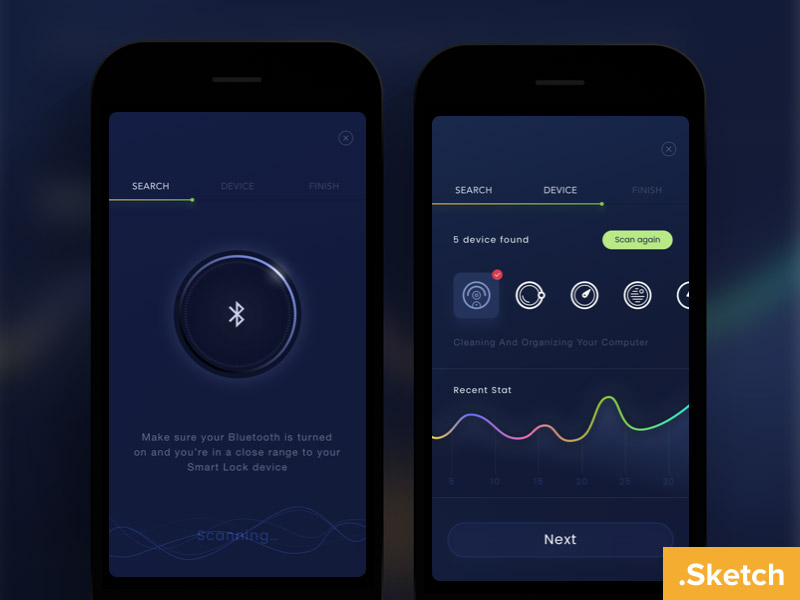 Freebie - Smart Device .sketch