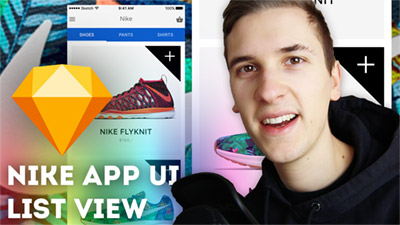 Nike App UI: Product List
